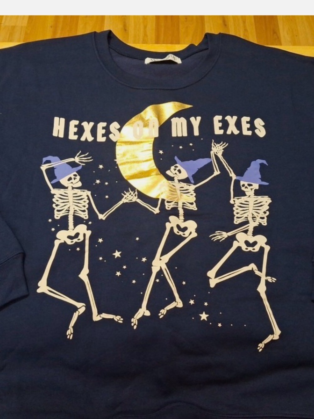 Hexes On My Exes" Sweatshirt By Wound
Up size XL